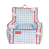 Ocean Series Plaid Bean Bag Chair