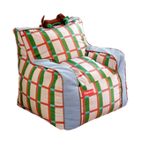 Retro Plaid Dachshund Sofa Bed