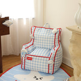 Ocean Series Plaid Bean Bag Chair