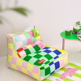 Mosaic Grid Bean Bag Chair