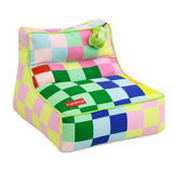 Mosaic Grid Bean Bag Chair