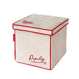 Foldable Storage Ottoman Cube