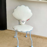 Seashell Metal Accent Chair