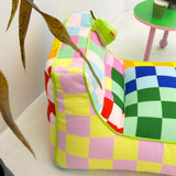 Mosaic Grid Bean Bag Chair