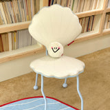 Seashell Metal Accent Chair