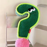 Plush Question Mark Pillow - Cute Decorative Throw Pillow for Home Decor