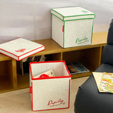 Foldable Storage Ottoman Cube