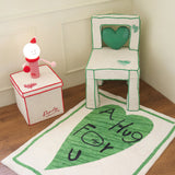 A Hug For U Heart Rug