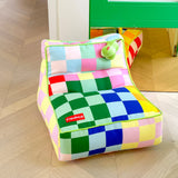 Mosaic Grid Bean Bag Chair