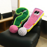 Plush Question Mark Pillow - Cute Decorative Throw Pillow for Home Decor