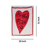A Hug For U Heart Rug