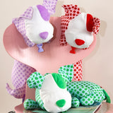 Polka Dot Dog U-Shaped Travel Neck Pillow