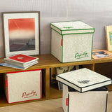 Foldable Storage Ottoman Cube