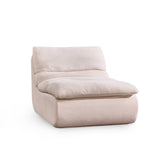 Plush Velvet Floor Chair - Soft, Comfy Lounge Sofa