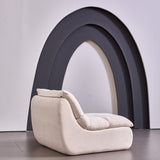 Plush Velvet Floor Chair - Soft, Comfy Lounge Sofa