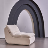 Plush Velvet Floor Chair - Soft, Comfy Lounge Sofa