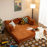 Teddy Convertible Sectional Sleeper Sofa Bed