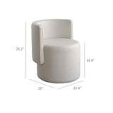 Ballet Swivel Vanity Chair