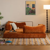 Teddy Convertible Sectional Sleeper Sofa Bed