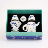 Brew Buddy - Elegant Porcelain Teapot & Coffee Pot