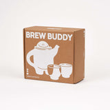 Brew Buddy - Elegant Porcelain Teapot Pot