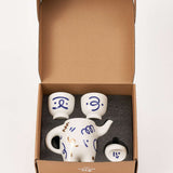 Brew Buddy - Elegant Porcelain Teapot Pot