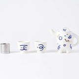 Brew Buddy - Elegant Porcelain Teapot Pot