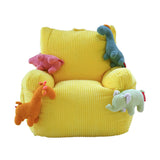 Playful Pals Corduroy Kids Bean Bag Chair: Ultra-Soft & Washable for Toddlers & Kids